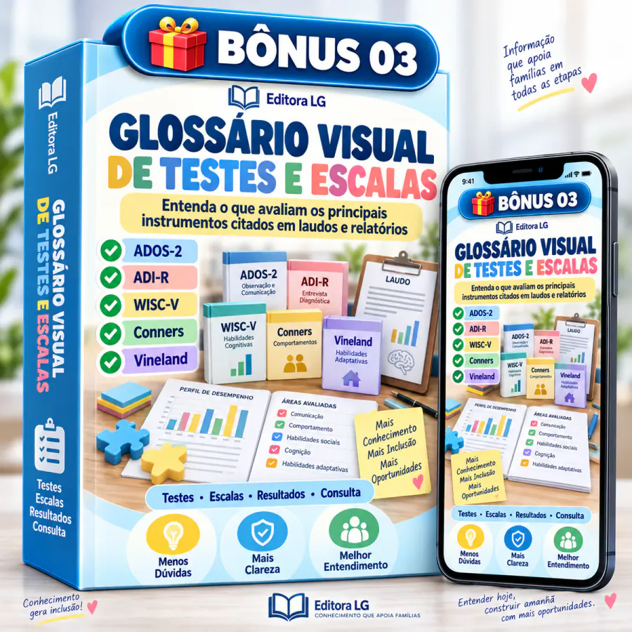Mockup Bônus 3 — Glossário Visual de Testes e Escalas